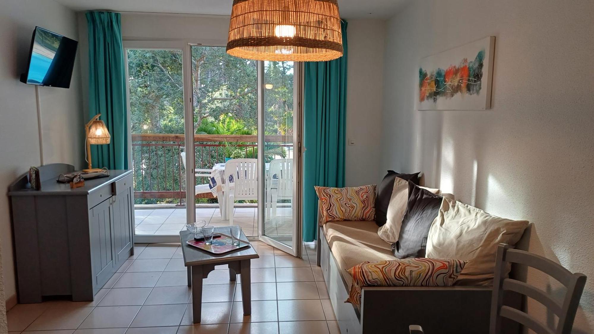 T2 Turquoise Ondres Plage Avec Piscine Et Tennis Exteriör bild