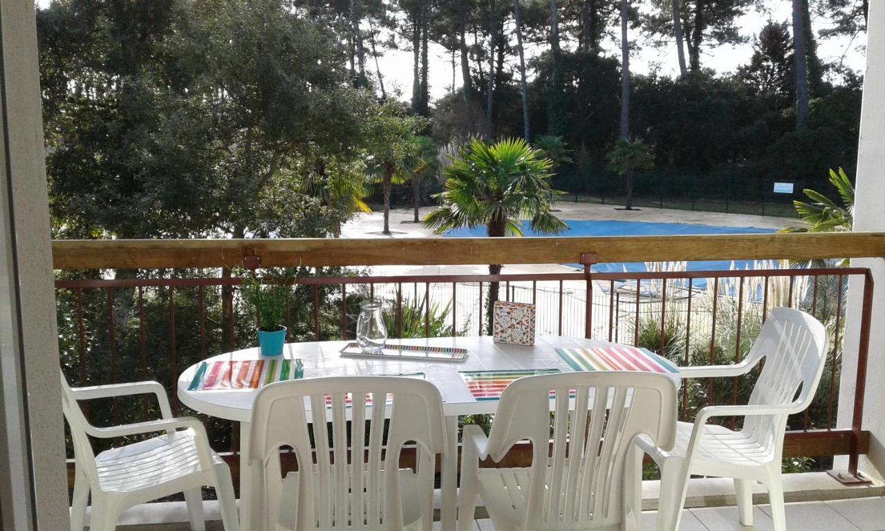T2 Turquoise Ondres Plage Avec Piscine Et Tennis Exteriör bild