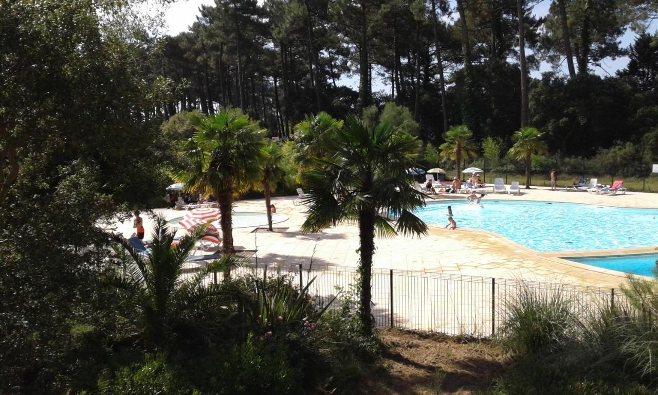 T2 Turquoise Ondres Plage Avec Piscine Et Tennis Exteriör bild