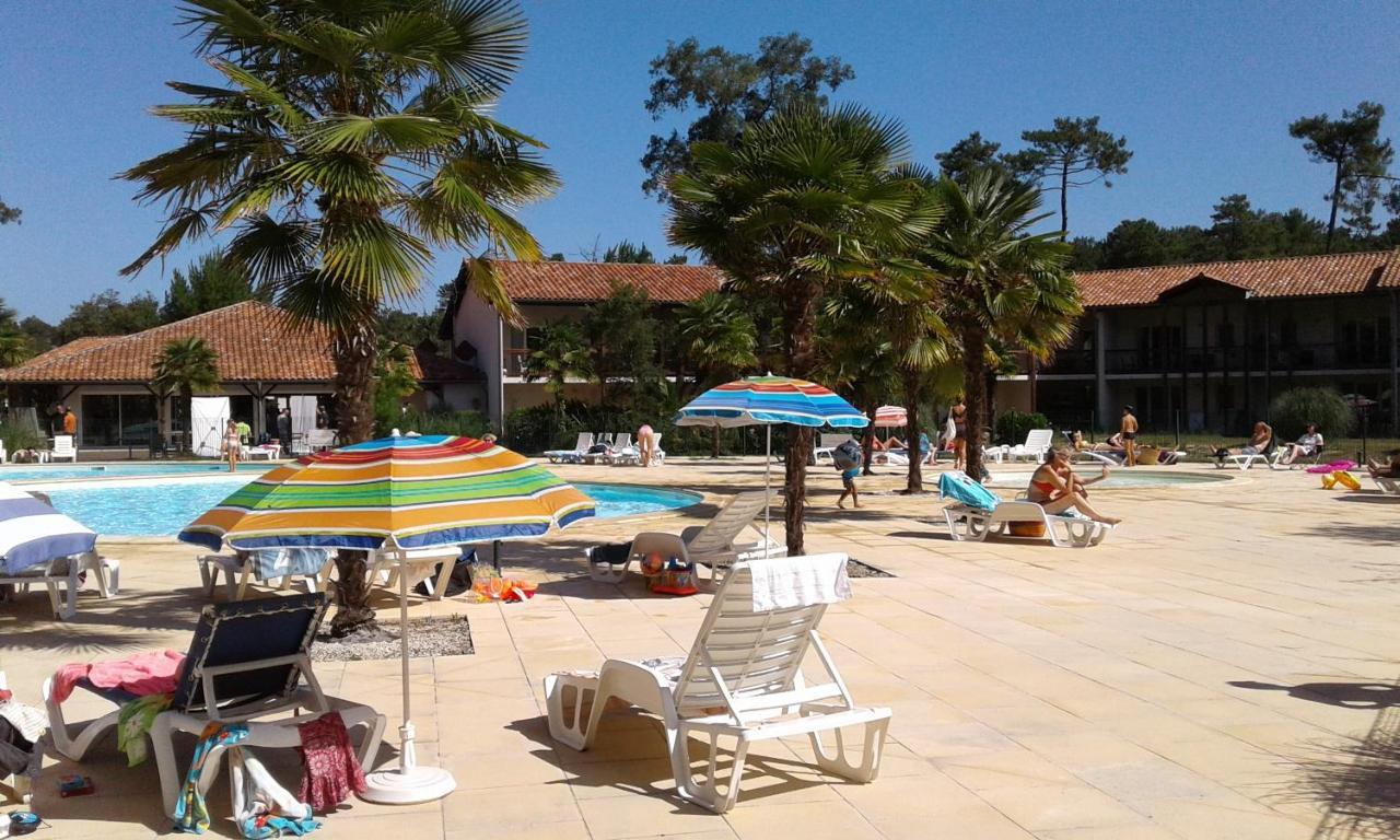 T2 Turquoise Ondres Plage Avec Piscine Et Tennis Exteriör bild
